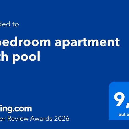 Apartman 2-bedroom With Pool